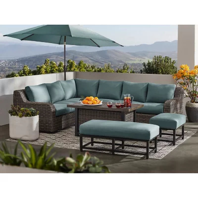 Member'S Mark Athena 7-Piece Sectional with Firepit
